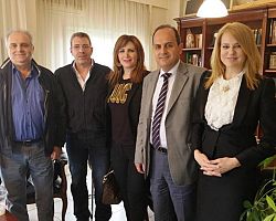 Σύσκεψη της Θ. Τζάκρη με τους Δημάρχους Πέλλας, Έδεσσας και Σκύδρας για τα Έργα Εταιρικής Κοινωνικής Ευθύνης από τον Αγωγό TAP
