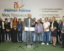 Μεγάλη συγκέντρωση του Ν. Παπανικολάου στην Πέλλα