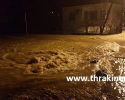 Πλημμύρες στην Ορεστιάδα
