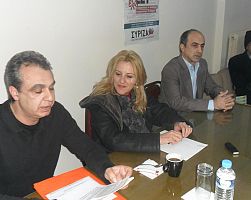 Η ΒΟΥΛΕΥΤΗΣ ΤΟΥ ΣΥΡΙΖΑ-ΕΚΜ ΡΕΝΑ ΔΟΥΡΟΥ ΣΤΟΝ ΝΟΜΟ ΠΕΛΛΑΣ