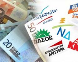Αυτές είναι οι επιδοτήσεις που θα λάβουν τα κόμματα