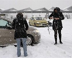 Αντιολισθητικές αλυσίδες στο οδικό δίκτυο της Πέλλας