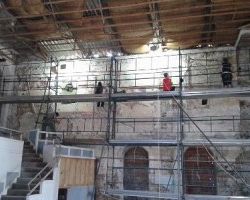 Αρχαιολογικές εργασίες στο κτήριο του Μεγάλου Αλεξάνδρου