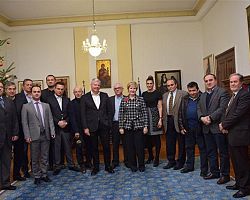 Συνάντηση της Μαρίας Κόλλια-Τσαρουχά με επιχειρηματίες Μακεδονίας-Θράκης