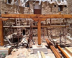 Σε εξέλιξη η ανακατασκευή της οικίας Τσάμη στην Έδεσσα