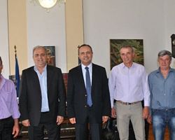 Επίσκεψη στο Υπουργείο Μακεδονίας Θράκης για τον Ι.Ν. Αγίου Γεωργίου Καρυδιάς