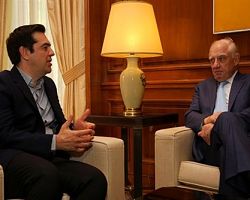 Συνάντηση Τσίπρα με στέλεχος του ΟΗΕ