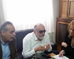 Συνεργασία της Θ. Τζάκρη με τον Υπουργό Υγείας Π. Κουρουμπλή για το θέμα της μετεγκατάστασης της Μονάδας Τεχνητού Νεφρού στο Νοσοκομείο της Έδεσσας