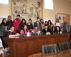 Σκύδρα: Επίσκεψη μαθητών Λυκείου στο Δημαρχείο