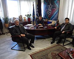 Επίσκεψη κ. Τσαλικίδη στον Δήμαρχο Αλμωπίας
