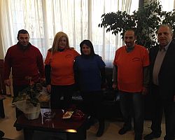 Η εθελοντική ομάδα Ριζαρίου στο Δήμαρχο Έδεσσας