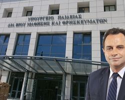 Ο Υφυπουργός Παιδείας και Θρησκευμάτων Γιώργος Γεωργαντάς στον Περιφερειάρχη Κεντρικής Μακεδονίας Απόστολο Τζιτζικώστα