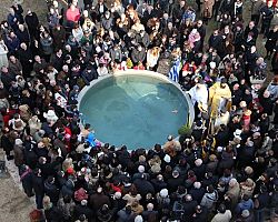 Θεοφάνεια στον Ι.Ν. Αγίου Γεωργίου Γιαννιτσών