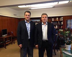 Συνάντηση του Απ. Τζιτζικώστα με το Μ. Χρυσοχοΐδη για το Μετρό και την Αντιπλημμυρική θωράκιση της Π.Κ.Μ.