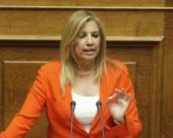 Φώφη Γεννηματά: Ζήτησε συζήτηση πολιτικών αρχηγών για τις πυρκαγιές