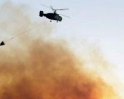 Πυρκαγιά στην Ουρανούπολη Χαλκιδικής [εικόνα]
