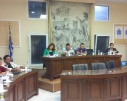 Φωτορεπορτάζ από τη συνεδρίαση του Δημοτικού συμβουλίου Σκύδρας