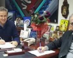 Συνάντηση Βουλευτή Γιάννη Σηφάκη με Δήμαρχο Αλμωπίας Δημ. Μπίνο