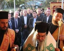 Πραγματοποιήθηκαν τα Θυρανοίξια του Ιερού Ναού Αγίου Παϊσίου στη Θηριόπετρα- Δείτε φωτορεπορτάζ