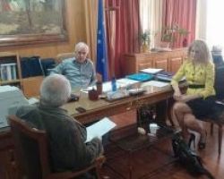 Σύσκεψη στο ΥΠΑΑΤ για την ένταξη χρηματοδότησης του Φράγματος Αλμωπαίου σε χρηματοδοτικό πρόγραμμα του ΥΠΑΑΤ