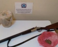 Γιαννιτσά: Έκρυβε στο σπίτι του αρχαίο αντικείμενο και καλλιεργούσε κάνναβη