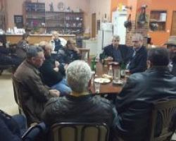 Συναντήσεις Σηφάκη με κτηνοτρόφους στην Κρανιά και με την Ομοσπονδία φορτηγών αυτοκινήτων Διεθνών Μεταφορών
