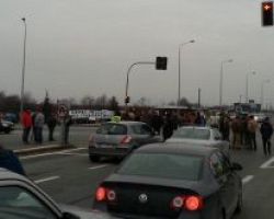 Ο Σύλλογος Ενότητα  Πραγματοποίησαν Κλείσιμο του δρόμου.