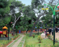 ΚΑΤΑΣΚΕΥΗ ΠΑΙΔΙΚΩΝ ΧΑΡΩΝ ΚΑΙ ΠΑΡΚΩΝ ΚΑΙ  ΔΗΜΙΟΥΡΓΙΑ ΠΕΖΟΔΡΟΜΩΝ ΣΕ ΚΕΝΤΡΙΚΑ ΣΗΜΕΙΑ ΤΗΣ ΑΡΙΔΑΙΑΣ