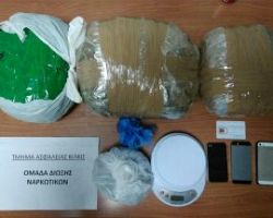 Συνελήφθησαν 4 άτομα στη Θεσσαλονίκη που δραστηριοποιούνταν στη διακίνηση κάνναβης