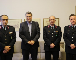 Συνάντηση του Περιφερειάρχη Κεντρικής Μακεδονίας με την Ηγεσία της Ελληνικής Αστυνομίας