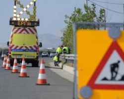 Εργασίες Συντήρησης της Εθνικής οδού Θεσσαλονίκης – Εδεσσας