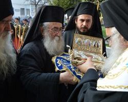 Υποδοχή Ι Λείψανα Αγ. Αικατερίνης και εορτασμός της 25ης Μαρτίου στην Εδεσσα
