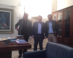 Συναντήσεις Γιάννη Σηφάκη και ΣΕΑΣ με Αν. Υπουργό Αγροτικής Ανάπτυξης