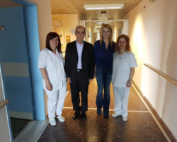 Επισκέψεις Θεοδώρας Τζάκρη στα Νοσοκομεία Έδεσσας και Γιαννιτσών