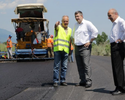 Επιθεώρηση του περιφερειάρχη, Απόστολου Τζιτζικώστα, σε έργα στις Σέρρες