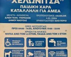 Εγκαίνια της “Χελωνίτσας” του Δήμου Νάουσας