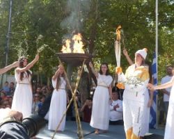 Τελετή αφής χειμερινών Ολυμπιακών Αγώνων στο Δήμο Πέλλας