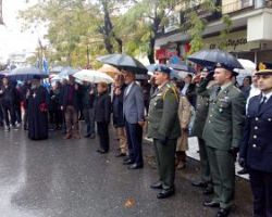 Κατάθεση στεφανιού από την Αν. Αντιπεριφερειάρχη Πέλλας , για την επέτειο του Πολυτεχνείου, στην Έδεσσα