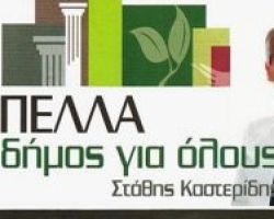 Η θέση του Στάθη Καστερίδη επικεφαλής της Δημοτικής Παράταξης «ΠΕΛΛΑ ΔΗΜΟΣ ΓΙΑ ΟΛΟΥΣ» για το θέμα της Ονομασίας των Σκοπίων