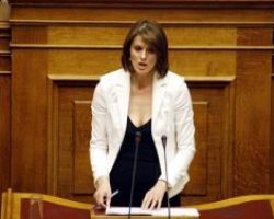 Προσχώρηση της βουλευτού Κ. Μάρκου στην Κ.Ο. της Ν.Δ.