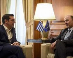 Σε αισιόδοξο κλίμα η συνάντηση Τσίπρα – Μοσκοβισί