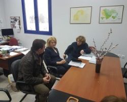 Επίσκεψη στον ΕΛΓΑ με αγρότες για τα πορίσματα της βροχόπτωσης σε Σαρακηνούς και Προμάχους