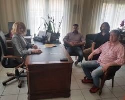Συνάντηση Θεοδώρας Τζάκρη με μέλη του Κυνηγετικού Συλλόγου Έδεσσας