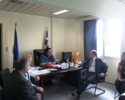 Επίσκεψη του Δημάρχου Πέλλας στο Γενικό Νοσοκομείο Γιαννιτσών