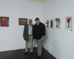 Εγκαίνια για την έκθεση χειροποίητων δημιουργιών του Σωτήρη Κορώνα