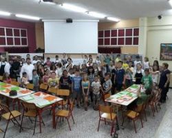 Οι αρχιμάγειρες του ΔΙΕΚ Έδεσσας στο 2ο Δημοτικό Σχολείο Σκύδρας