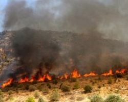 Νεκρός ηλικιωμένος στη Βέροια ύστερα από φωτιά σε χωράφι