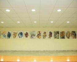 ΡΟΕΣ ΧΟΡΟΥ- Εγκαινιάστηκε η έκθεση ζωγραφικής της Αναστασίας Αμοιρίδου στο Πνευματικό Κέντρο Γιαννιτσών