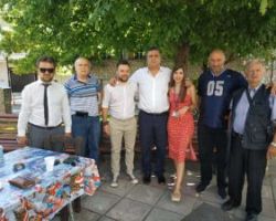 Επισκέψη του Φώτη Κουτσουπιά σε Νάουσα, Πολυπλάτανο, Βέροια