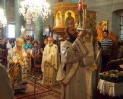 Στην Ιστορική Παναγία των Γιαννιτσών Λειτούργησε ο Σεβασμιώτατος την 15η Αυγούστου